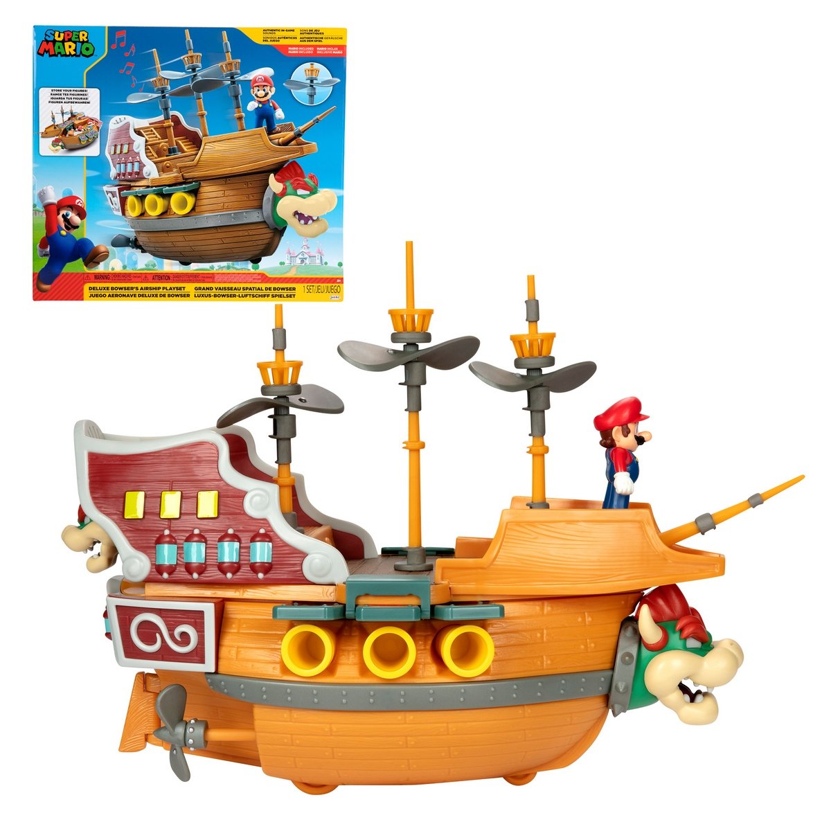 Nintendo 6 Cm Deluxe Browser Ship Playset